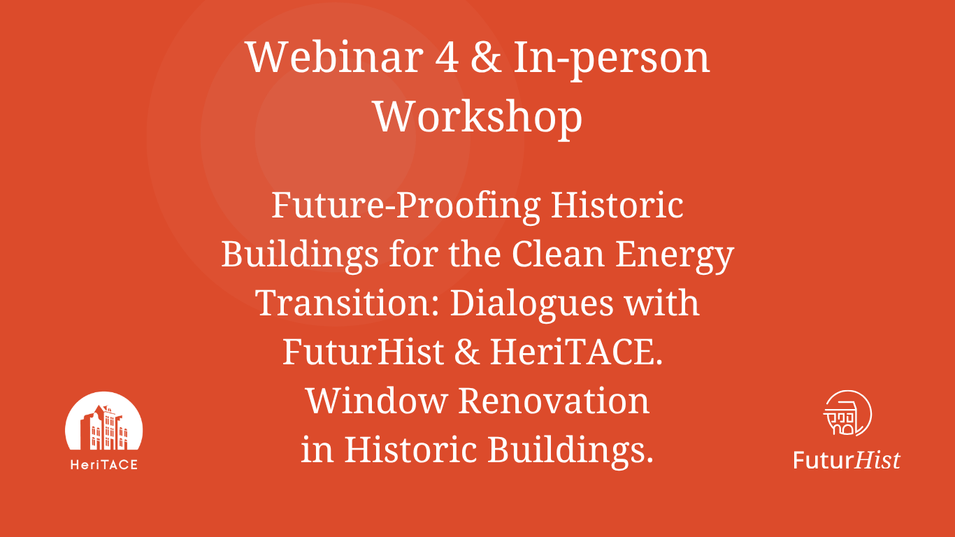 Another webinar with HeriTACE is coming up!